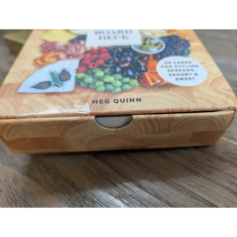 Cheese Board Deck : 50 Cards for Styling Spreads, Savory and Sweet by Meg Quinn